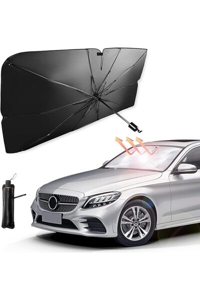SKY TOUCH SKY-TOUCH Car Windshield Sun Shade Umbrella,Car UV Sunshade Umbrell...