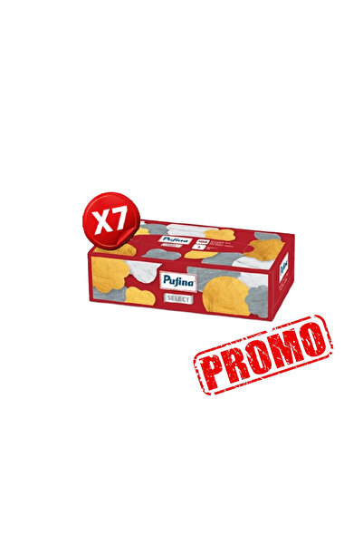 PUFINA Select facial wipes, 3 layers, 100 pieces 7pcs/set