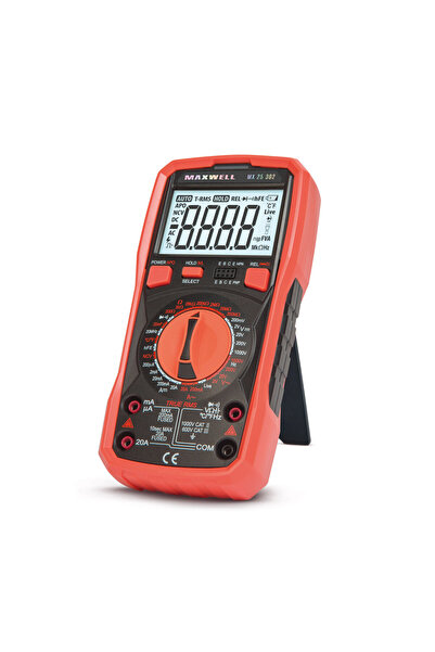 Alista Home Multimetru digital True RMS 1000V, 20A, frecvență, temperatură, c...