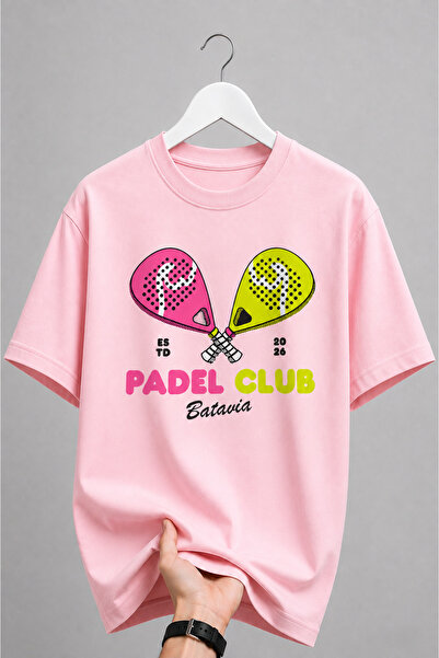 VODEXA Unisex Oversize Tennis Printed T-Shirt 100% Cotton Tennis Themed Comfo...