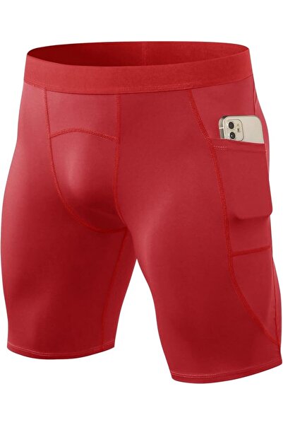 GENERAL SPVISE Compression Shorts Men Spandex Sports Shorts Workout Running G...