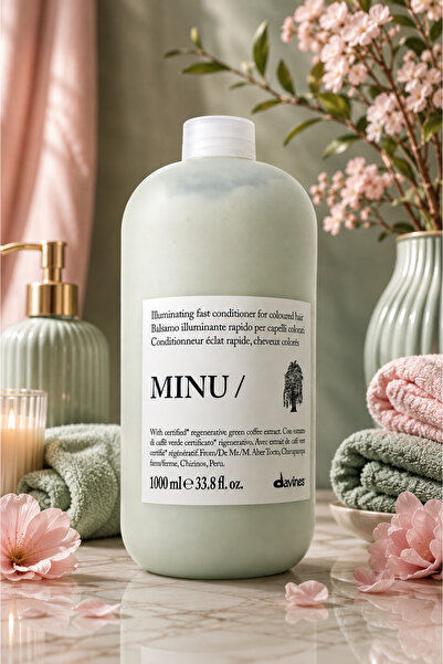 Davines Minu Moisturizing-Protective Shine-Enhancing Conditioner for Dyed and...