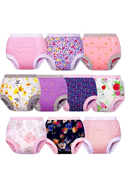 BIG ELEPHANT Potty Training Underwear 10 Packs Absorbent Toddler Training Pan...