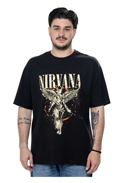 Only & Sons Nirvana Life T-Shirt 22029524 – Black - xl
