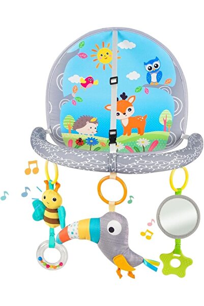 KASTWAVE Koty Rear Facing Car Seat Toy, Baby Kick & Play Activity Center, Car...