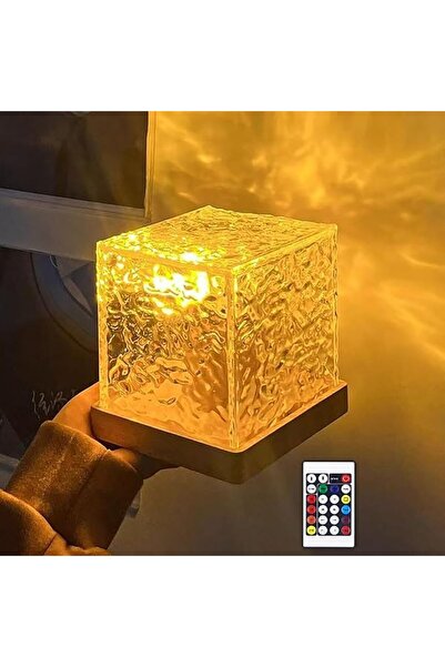 GENERAL Water Ripple Night Light with LED Wave Projection, Adjustable Brightn...