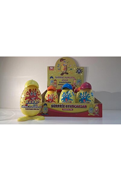 BAKBİ TOYS Bakbi Sürpriz Yumurta Adam 12 Adetli