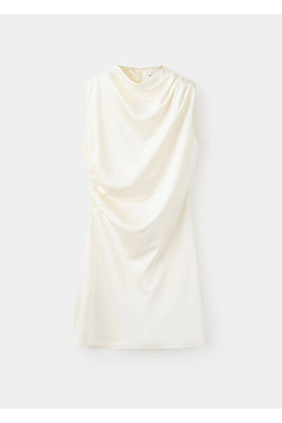 MANGO Woman Dress nat-w