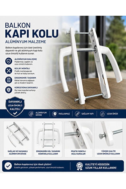 Genel Markalar PVC Balkon kapı kolu