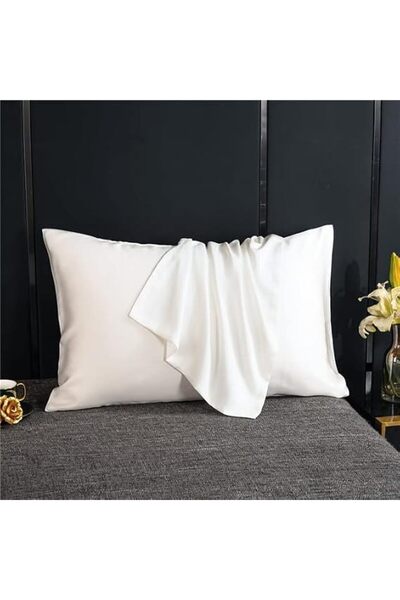Generic Luxurious Natural Mulberry Silk Pillowcase for Hair Protection Solid ...
