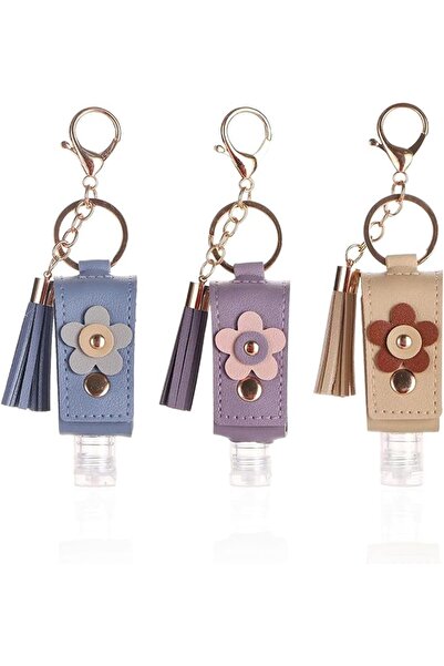 X SPRING Hand Sanitizer Keychain, 3PCS 30ml Refillable Portable Bottles with ...