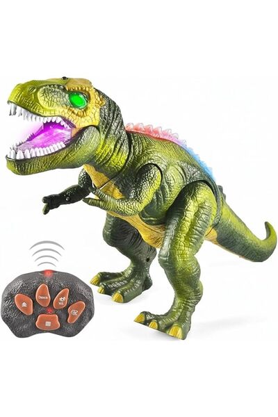 NALACAL Robot Dinosaur Toy for Kids Boys 3+, Big T-Rex with Light and Realist...