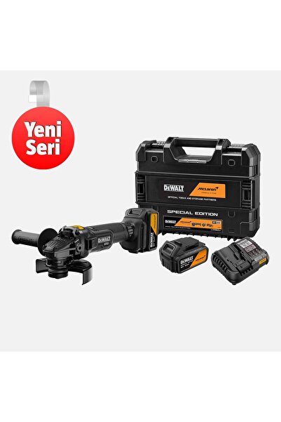 Dewalt DCG45MP2T-QW Mclaren 125 mm Akülü Taşlama + 2x5 Ah Akü Set