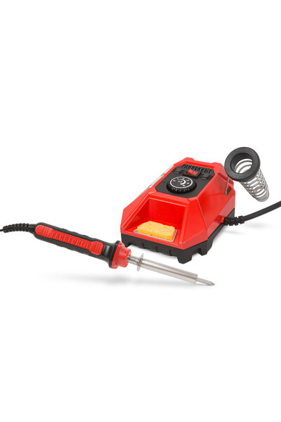 Alista Home Stație de lipit 60W 230V, reglare 0-500°C, suport pentru letcon ș...