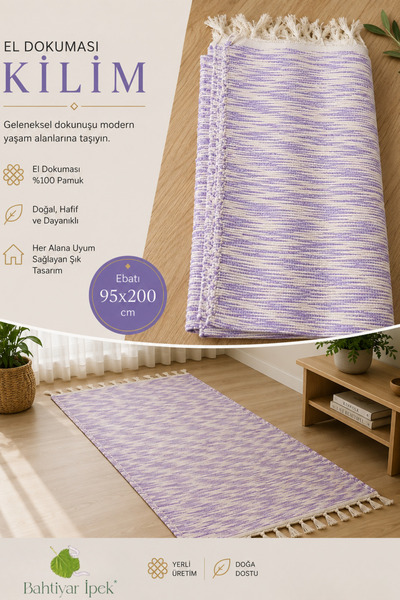 Pamuk El Dokuma Halı&Kilim