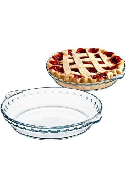 Generic ZYER Glass Pie Plate Small Pie Dish Small Pie Pan for Baking Glass Pi...