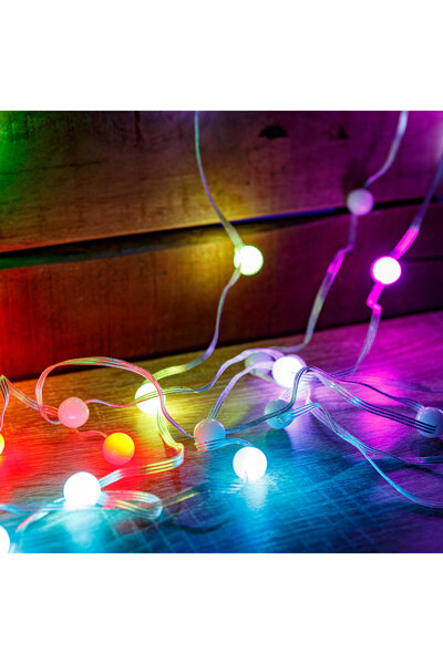 Alista Home Bandă LED inteligentă RGBIC 5 m, 33 LED-uri, control prin Bluetoo...