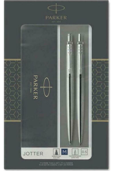 Parker Σετ στυλό Jotter Core Duo, στυλό διαρκείας μεσαίας γραφής και μηχανικό...