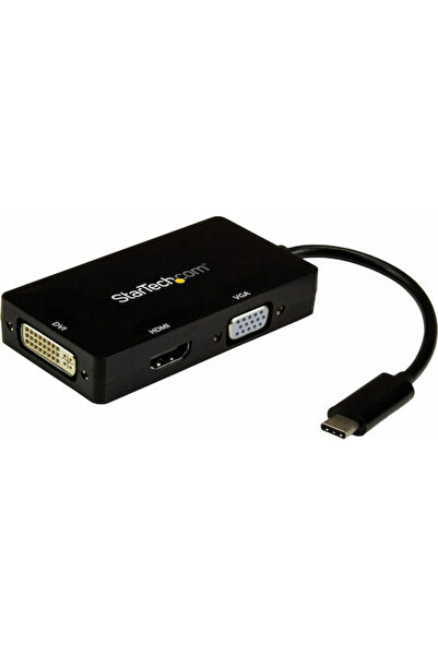 startech Σταθμός σύνδεσης USB-C με HDMI 4K Μαύρο (CDPVGDVHDBP)
