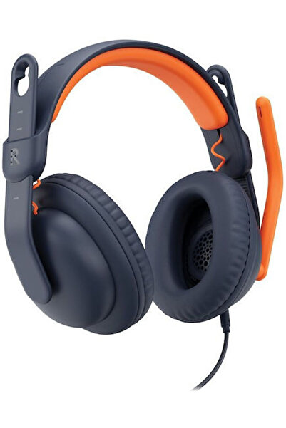 logitech Zone Learn Κλασικό Μπλε Ακουστικό Πάνω από το Αυτί για Πολυμέσα με Μ...
