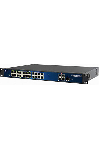 ALLNET Διακόπτης PoE L2 v2 με 24 θύρες Ethernet Gigabit (1Gbps)