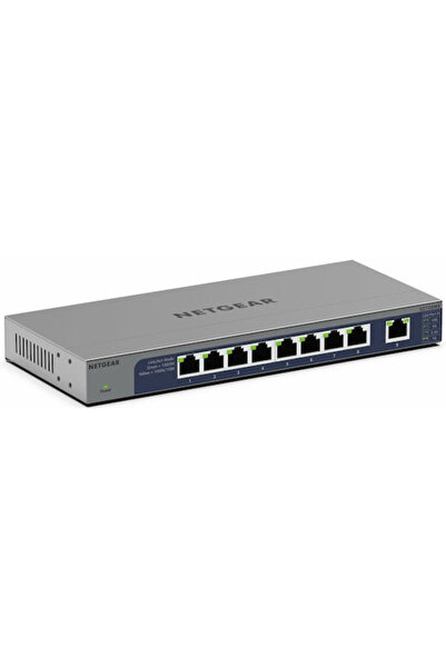 NETGEAR Μη διαχειριζόμενος διακόπτης L2 με 8 θύρες Gigabit Ethernet (1Gbps)