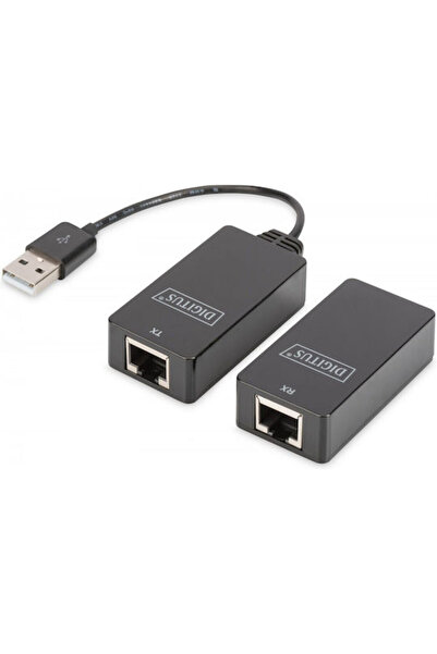 Generic Brand Επεκτατήρας USB 1.1 μέσω Cat.5e/6 UTP SFP Έως 45μ Μαύρο 20εκ.