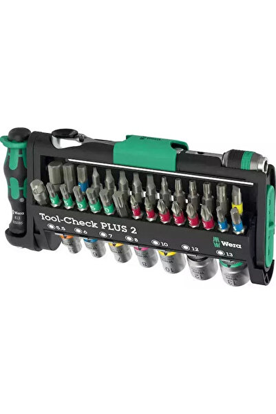 wera Tool-Check Plus 2 Εργαλειοθήκη με 39 Εργαλεία Κωδικός: 05049056001