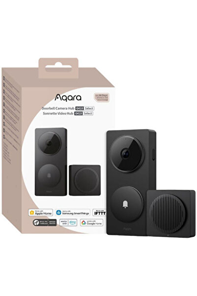 Aqara Ασύρματο κουδούνι πόρτας Wi-Fi συμβατό με Alexa, Google Home και Apple ...
