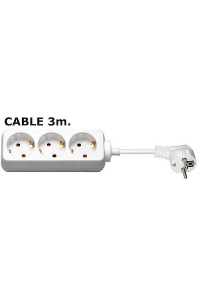 MicroConnect Πολύπριζο 3 Θέσεων με USB-A, Διακόπτη και Καλώδιο 3μ Κωδικός: GR...