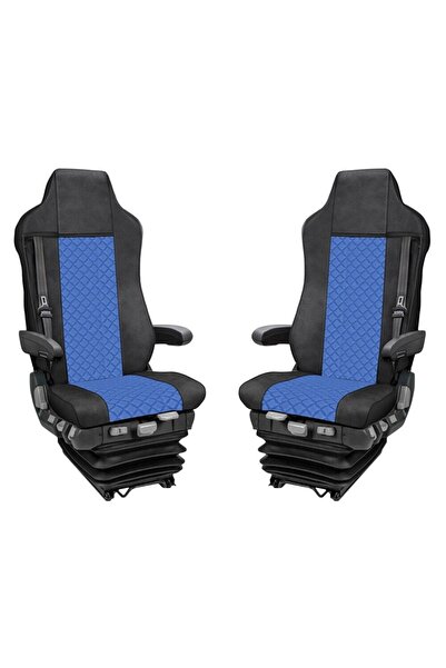 DELUXETUNING Set huse scaune camion compatibile cu MAN TGX II 2021->, piele e...