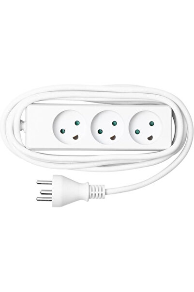 MicroConnect Πολύπριζο 3 Θέσεων με Καλώδιο 5μ Κωδικός: MC-GRU0350DK