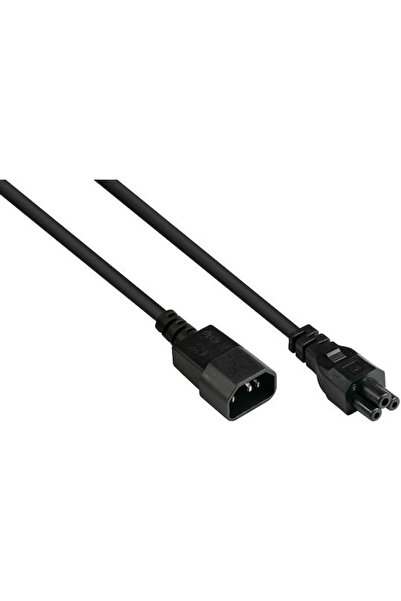 Good Connections IEC C5 - IEC C5 Cable 1m Black (P1405-S010)