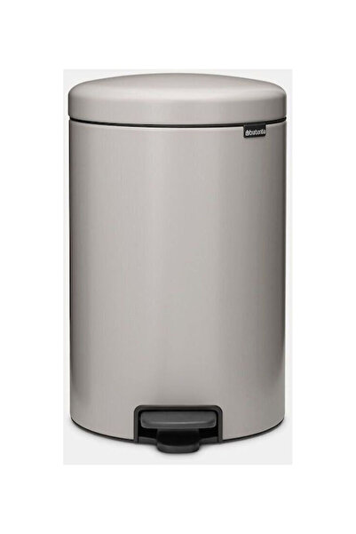 Brabantia NewIcon Πλαστικός Κάδος Απορριμμάτων με Πεντάλ Γκρι 20L