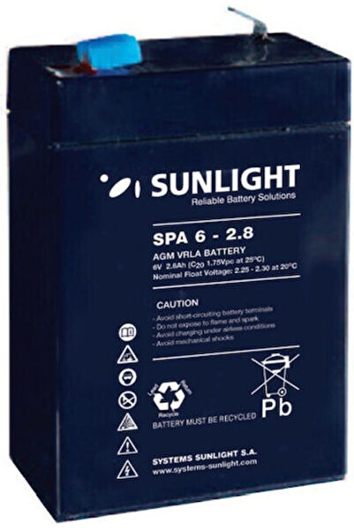 Sunlight Μπαταρία UPS με τάση 6V ATC01.009.0017 20 τεμάχια