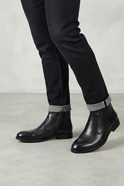 Pierre Cardin 1196063 Genuine Leather Men's Classic Casual Boots