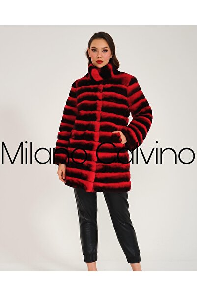 Milano Calvino Chincilla Rexx Long Fur Jacket