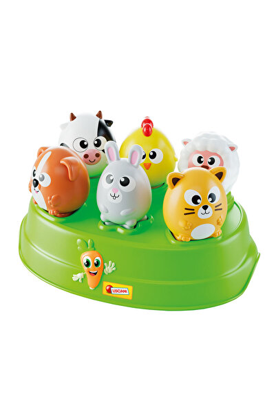 Lisciani Carotina Baby Edu Shapes - Φάρμα με Ζώα (Παιχνίδι Σχημάτων & Λογικής...