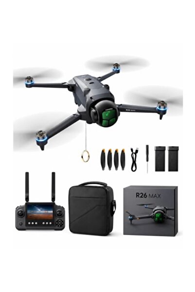 Genel Markalar R26 MAX Drone GPS'li Kızılötesi Engel Algılamalı HD Kameralı K...