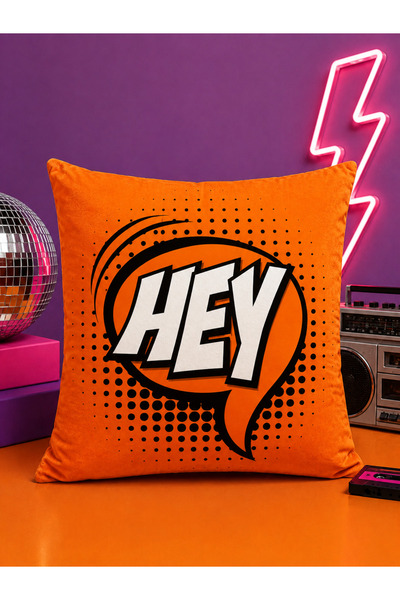 PİKKO HOME Pop!80S Collection Digital Printed Cushion Cover (Dkr)