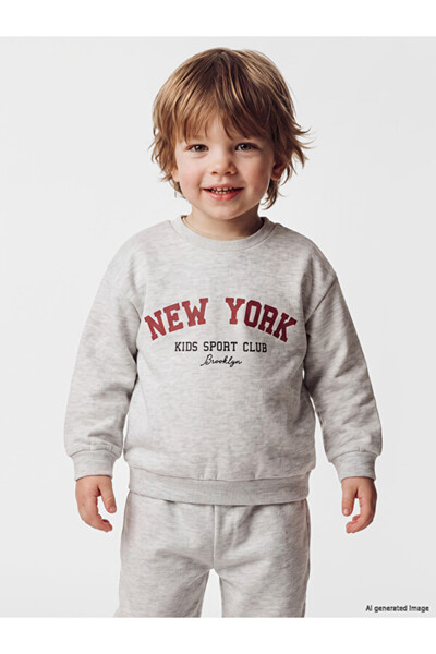 LC Waikiki Timeless Clothing & Timeless Choices New York Printed Baby Boy Tra...