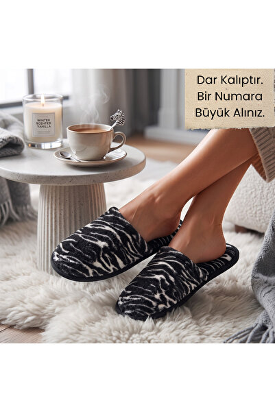 AYLASYA Kadın Kışlık-Misafir-Çeyizlik Yumuşak Süngerli Taban Ev Terliği