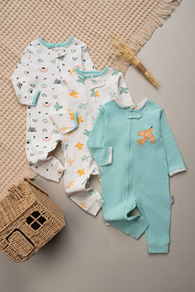 Mielco 100% Cotton Girls' Baby Sleeping Bag Without Booties, Bird Patterned, ...