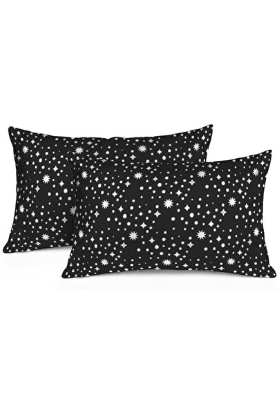 Generic Pillow Case Bright White Star Sky Anti Wrinkle Satin Pillowcase Grand...
