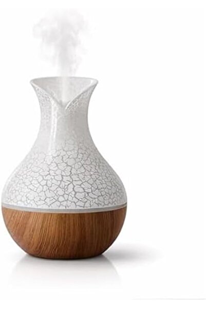 Generic Vase Humidifier DX2536, 130ml, Wood Base Design | 40ml/h Spray Volume...
