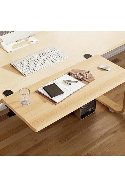 NANAO Foldable Desk Extension Clamp-On Keyboard Tray & Armrest Support, Heavy...
