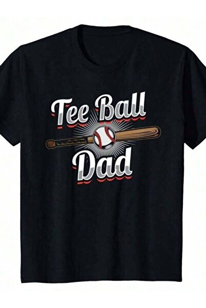 k222 Tee Ball Dad Baseball-Ball Player-Shirt DEZS