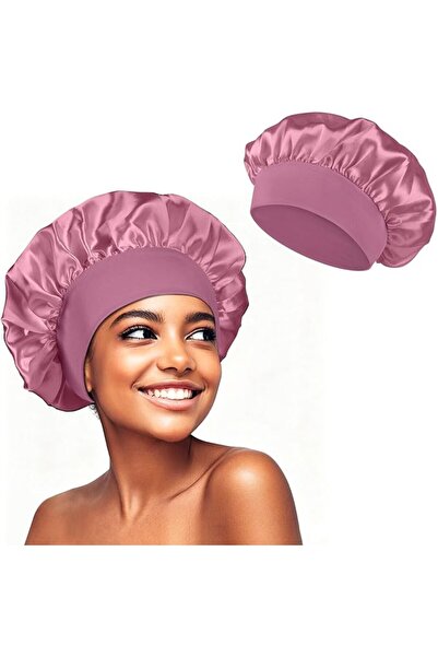 Zoye Satin Bonnet Silk Bonnet for Sleeping with Adjustable Elastic Tie Band, ...