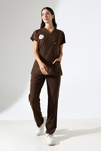 Bilen tekstil Bflex Unisex Lycra Bat Sleeves Set Fri̇ar Brown Health Services...