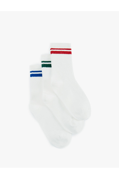 Koton Set de 3 șosete cu dungi